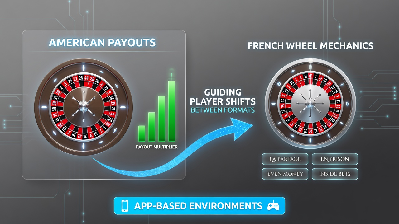 Promotional Structures Guiding Player Shifts Between American Format Payouts and French Wheel Mechanics in App-Based Environments